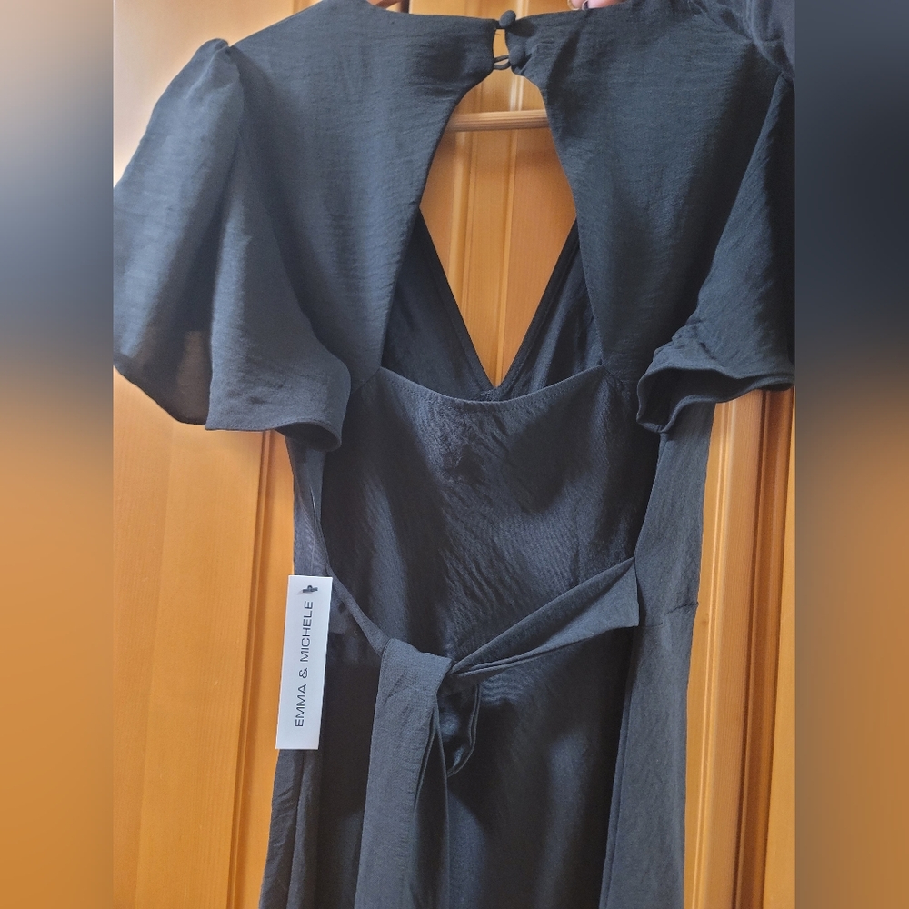 Emma & Michele Black Dress Size Small NWT - Picture 4 of 9